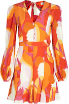 Thumbnail for your product : Rebecca Vallance Paradise Long Sleeve Mini Dress