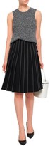 Thumbnail for your product : Piazza Sempione Flared Wool-blend Wrap Skirt