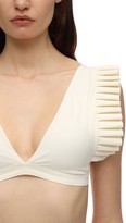 Thumbnail for your product : PUNTAMAR Torie Ruffled Bikini Top