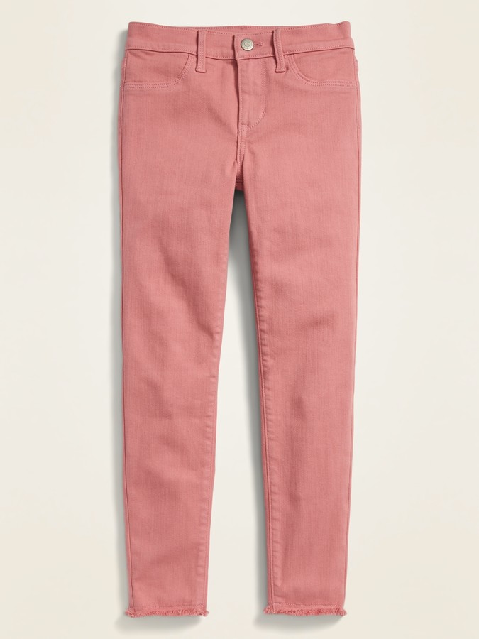 multi colored jeggings