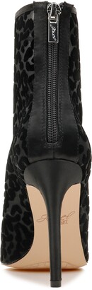 enya leopard spot bootie
