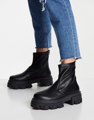 topshop beige boots