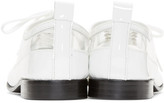 Thumbnail for your product : Comme des Garcons Clear and White Pvc Derbys