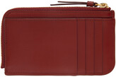 Thumbnail for your product : Chloé Red Small 'Chloe C' Zip Around Card Holder
