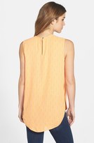 Thumbnail for your product : Vince Camuto 'Oval Dashes' Center Pleat Blouse