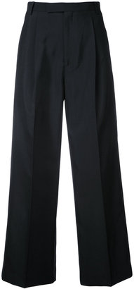 CITYSHOP wide-leg cropped trousers
