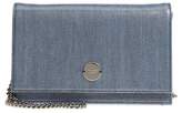 Thumbnail for your product : Jimmy Choo Florence Metallic Denim Glitter Clutch