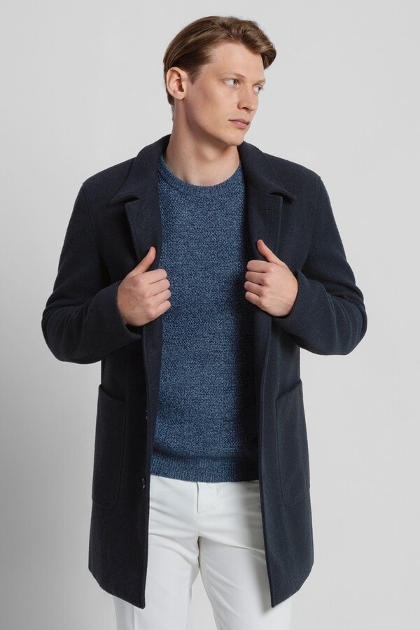 Peak Lapel Steel And Jelly Coat Lafayette 148 Size 12 New York