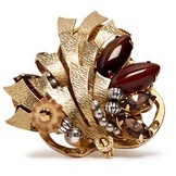 Thumbnail for your product : Nobrand Couture flower motif ring