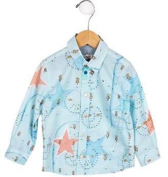 Paul Smith Junior Boys' Printed Button-Up Shirt w/ Tags
