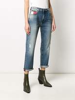 Thumbnail for your product : Tommy Jeans Sylvia high-rise cropped jeans