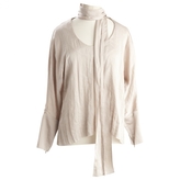 Thumbnail for your product : The Row Beige Polyester Top