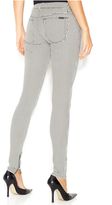 Thumbnail for your product : Joe's Jeans Low-Rise Houndstooth-Print Skinny Jeans