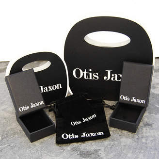 Otis Jaxon Interlocking 'V' Sterling Silver Cuff Ring