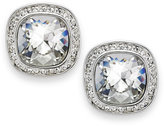 Thumbnail for your product : Swarovski Earrings, Rhodium-Plated Crystal Stud Earrings