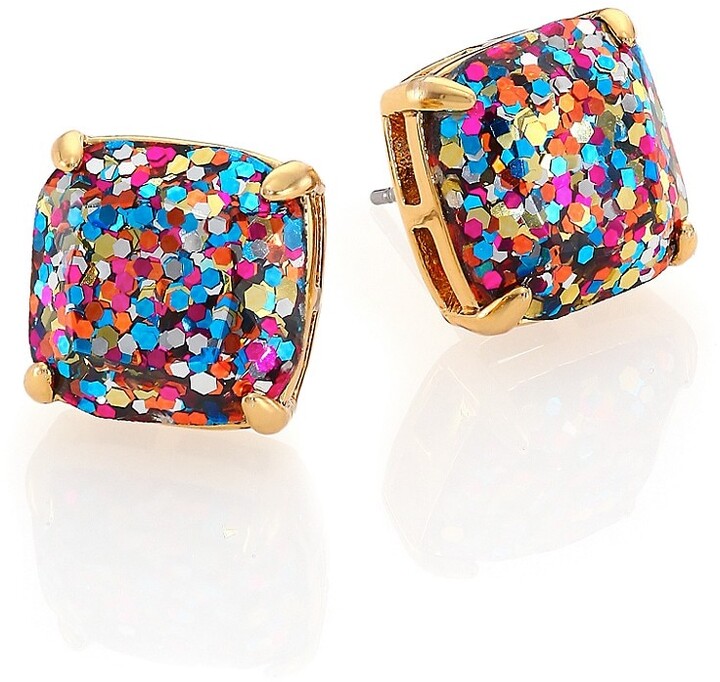 Gold Square Stud Earring | Shop the world's largest collection of 