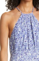 Thumbnail for your product : Rixo Meadow Ditsy Lilac Halter Neck Maxi Dress