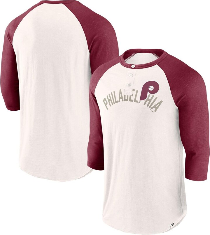 Philadelphia Phillies Fanatics Branded Women's Team Wordmark T-Shirt - Red