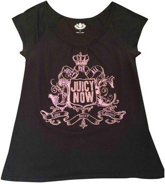 Juicy Couture Black Cotton Top for Women