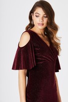 Thumbnail for your product : Girls On Film Tribeca Red Cold Shoulder Dress