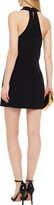 Thumbnail for your product : Halston Alix Crossover Crepe Mini Dress