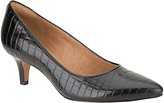 Thumbnail for your product : Clarks Estate Copper Leather Kitten Heel Pointed Toe Court Shoes