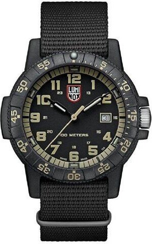 Luminox Men's Leatherback Sea Turtle Giant Nylon Strap Watch 0333
