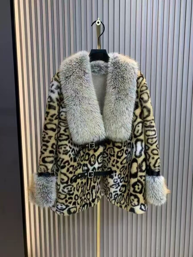 Fitted Leopard Coat ShopStyle UK
