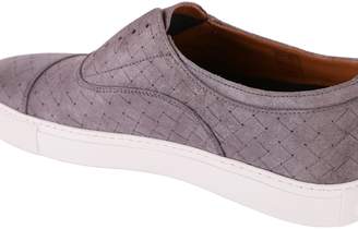 Doucal's Woven Leather Sneakers