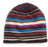 Thumbnail for your product : Paul Smith Striped Wool Beanie Hat