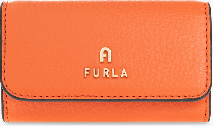 'Camelia' Key Case - Orange - & Card Holders