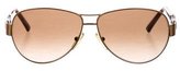 Thumbnail for your product : Fendi Logo Aviator Sunglasses