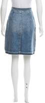 Thumbnail for your product : Sea Denim Knee-Length Skirt
