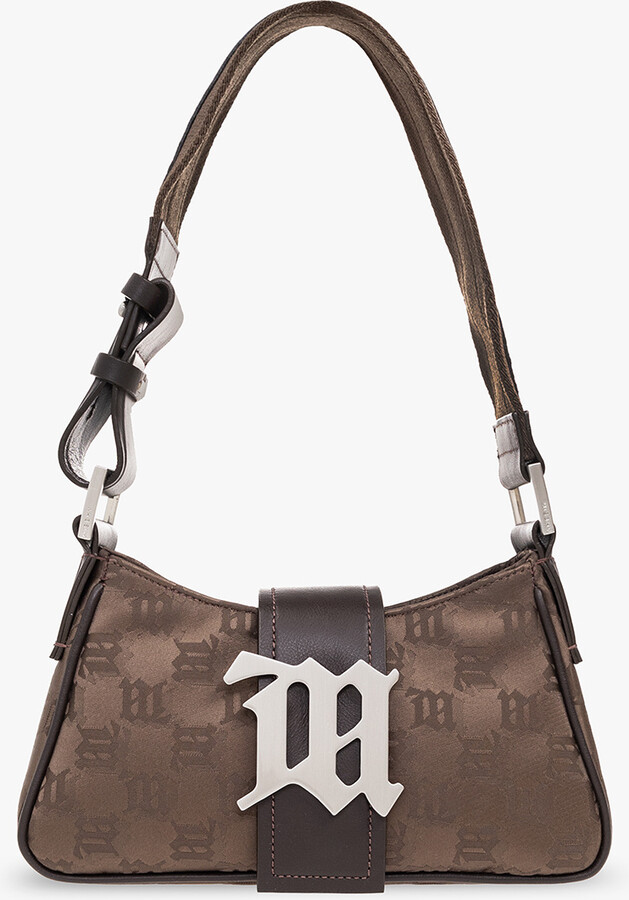 MCM Aren E/W Flap Hobo in Embossed Monogram Leather - ShopStyle