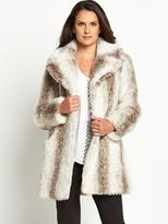 Thumbnail for your product : Savoir Three-Quarter Faux Fur Coat