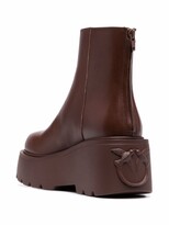 Thumbnail for your product : Pinko Love Birds chunky ankle boots