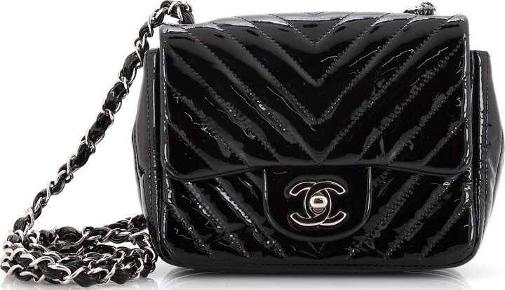 Chanel Black Patent Bags
