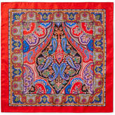 Thumbnail for your product : Etro Paisley-Print Silk-Twill Pocket Square
