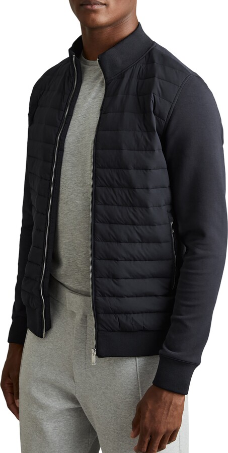 Reiss Freddie Mixed Media Jacket