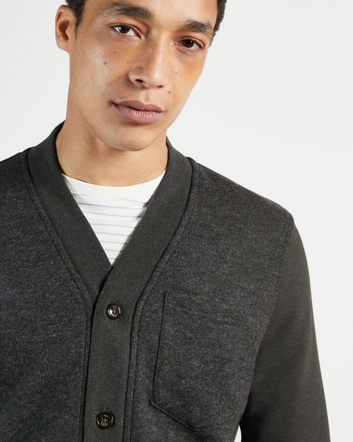 ted baker mens zip cardigan