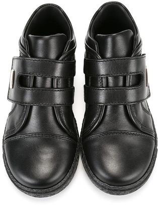 Dolce & Gabbana Kids hi-top touch strap sneakers