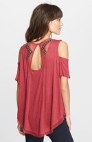 Thumbnail for your product : Free People Embroidered Mesh Top