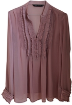 Thumbnail for your product : Zara 29489 Zara See-Through Pink Blouse