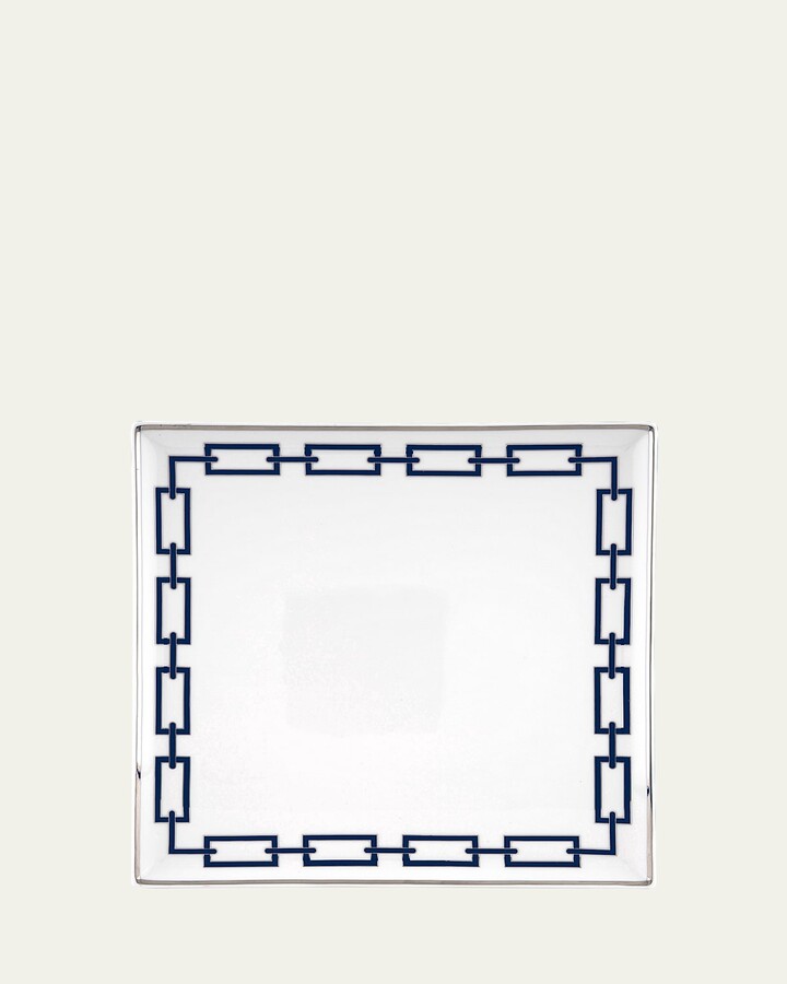 Catene Blue Squared Plate