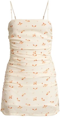 bisou bisou smocked off the shoulder bodycon dress