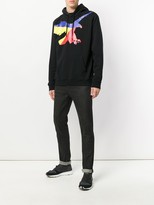 Thumbnail for your product : Marcelo Burlon County of Milan Eagle Flag Hoodie