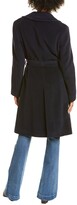 Thumbnail for your product : Cinzia Rocca Icons Alpaca & Wool-Blend Wrap Coat