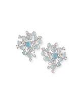 Thumbnail for your product : Paul Morelli Aquamarine & White Diamond Bubble Cluster Earrings