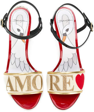 Dolce & Gabbana Amore sandals