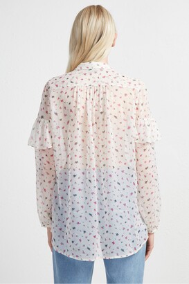 French Connection Florence Crinkle Blouse